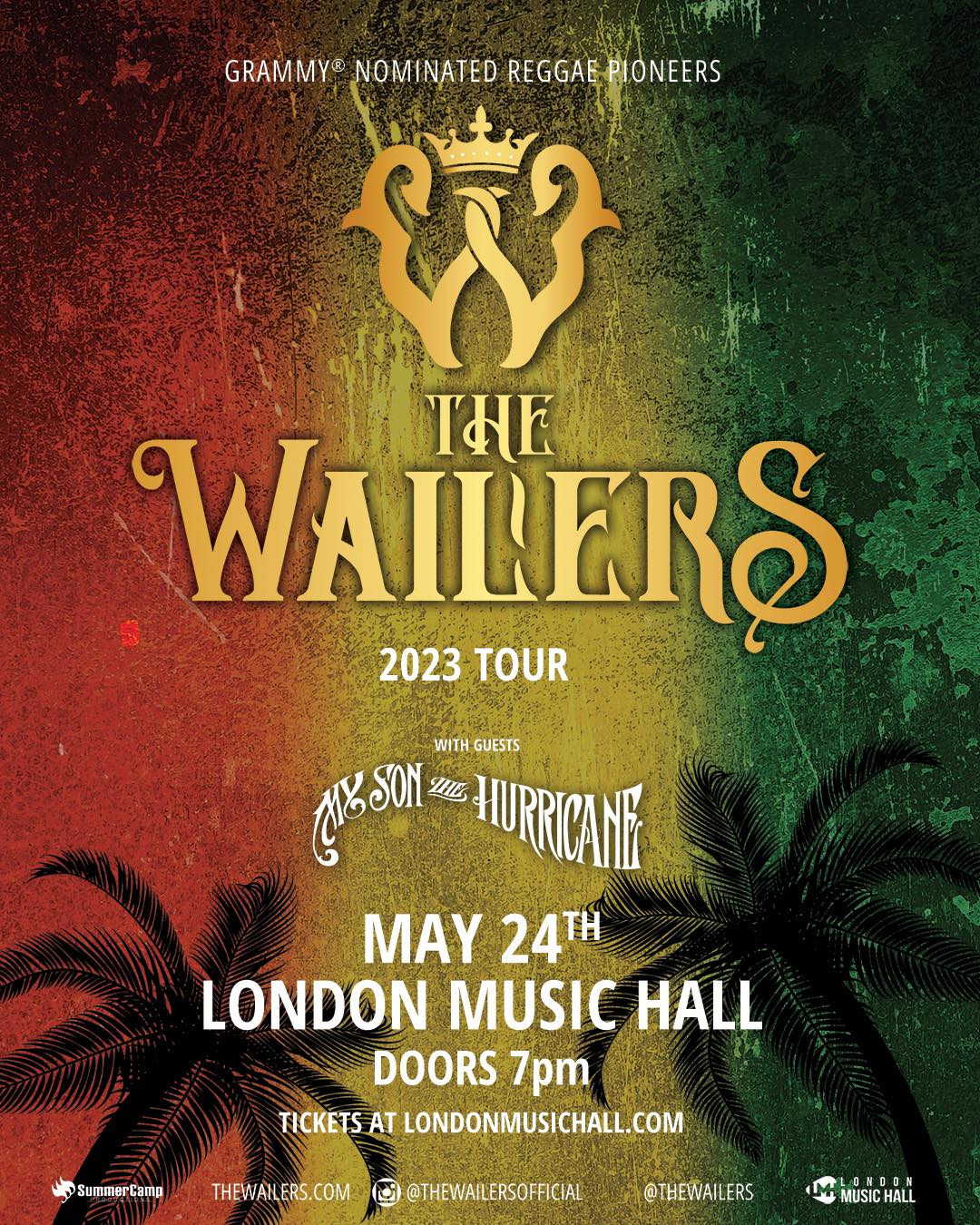 THE WAILERS London Music Hall